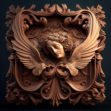 3D model baroque (STL)